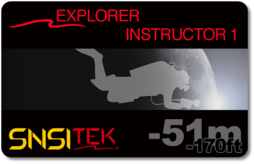 SNSI Explorer Instructor 1 Card