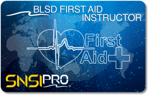 SNSI BLSD 急救教练证照