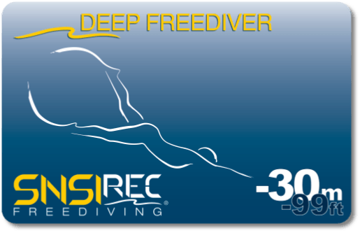 SNSI Deep Freediver C-Card