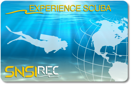 SNSI体验潜水卡