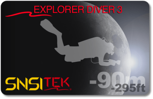 SNSI 探索潛水員3 證照