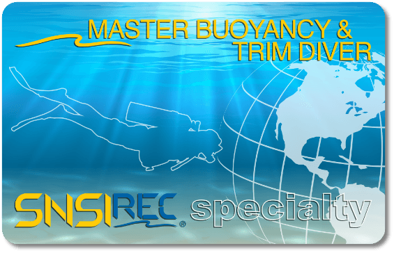 SNsI Master Buoyancy & Trim CCard