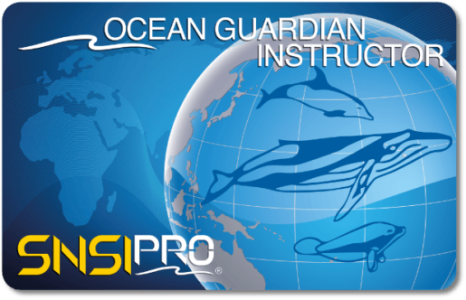Certifikat SNSI Ocean Guardian Instructor
