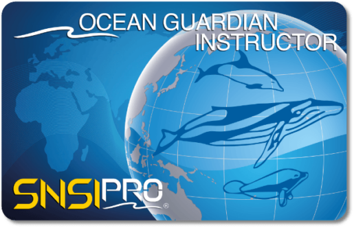 SNSI Ocean Guardian Instructor Card