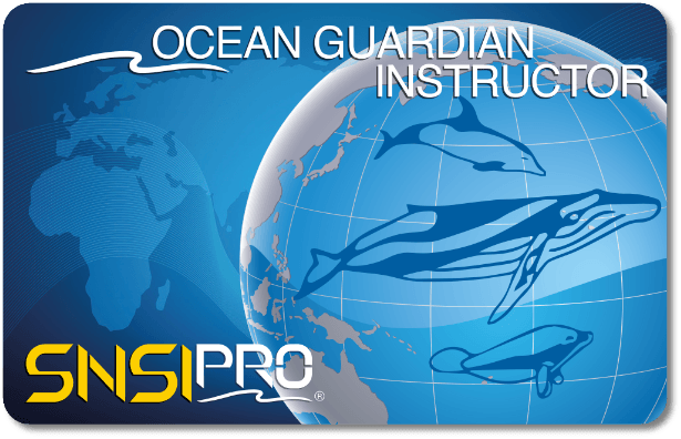 Certifikat SNSI Ocean Guardian Instructor