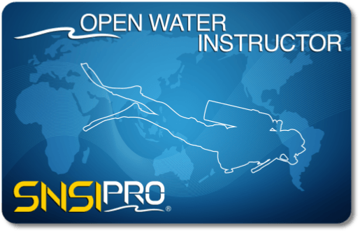 SNSI Open Water Instructor CCARD