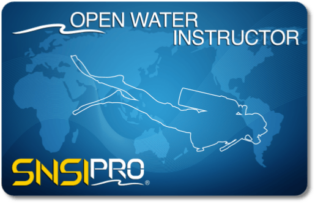 SNSI 开放水域教练证照