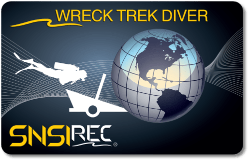Certifikat SNSI Wreck Trek Diver