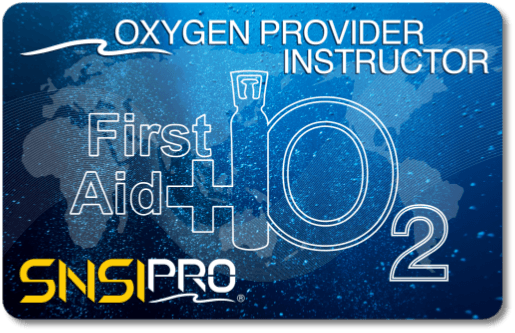 SNSI Oxygen Provider Instructor Card