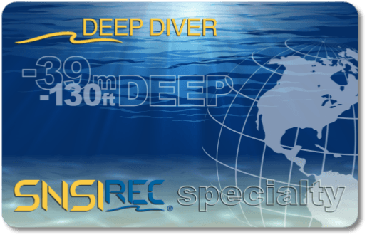 SNSI 深潛潛水員