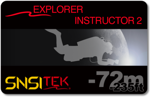 SNSI Explorer Instructor 2 card